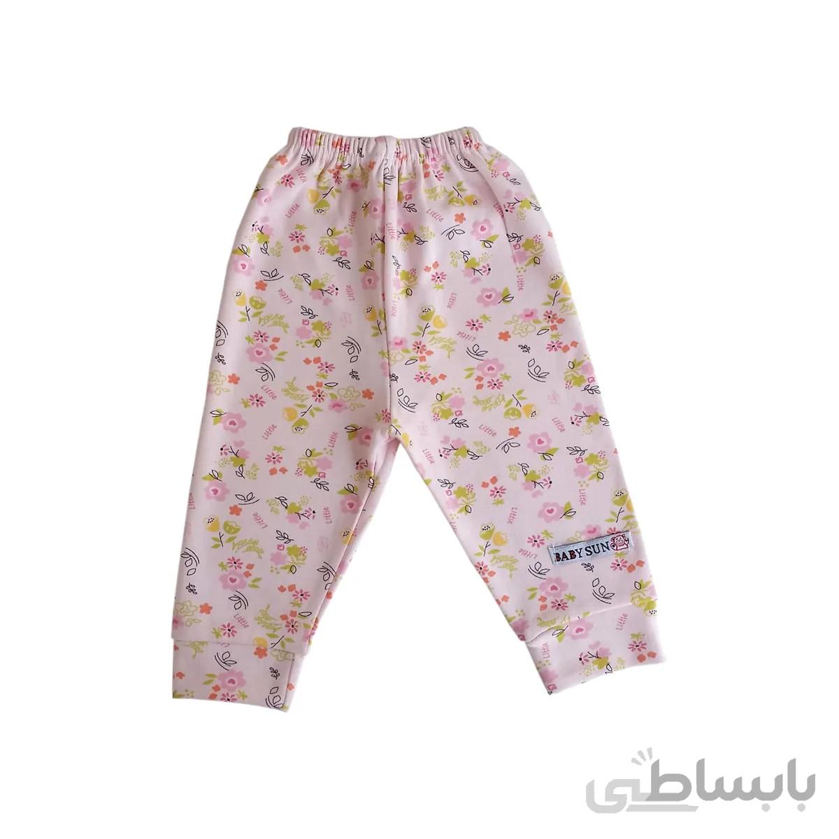 شلوار نوزادی بی بی سان طرح کیانا