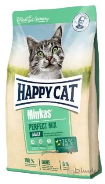 غذای خشک گربه هپی کت مدل مینکاس پرفکت میکس ا Happy Cat Minkas Perfect Mix