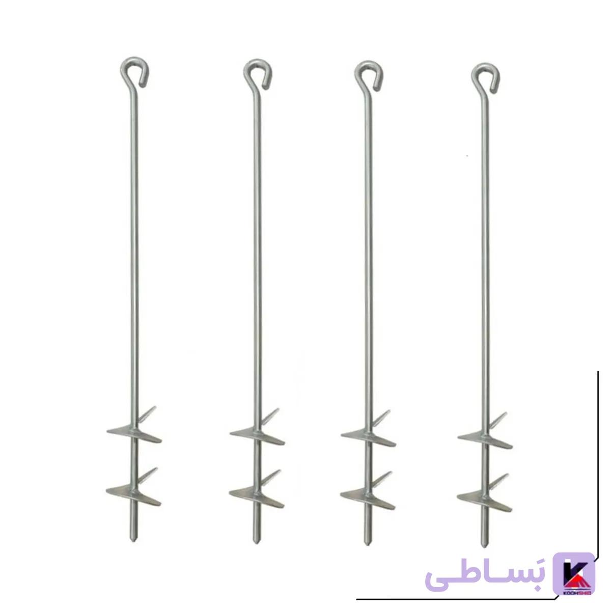 میخ چادر MK356 بسته 4 عددی