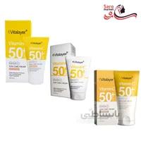 کرم ضدآفتاب رنگی حاوی ویتامین C ویتالایر با SPF 50