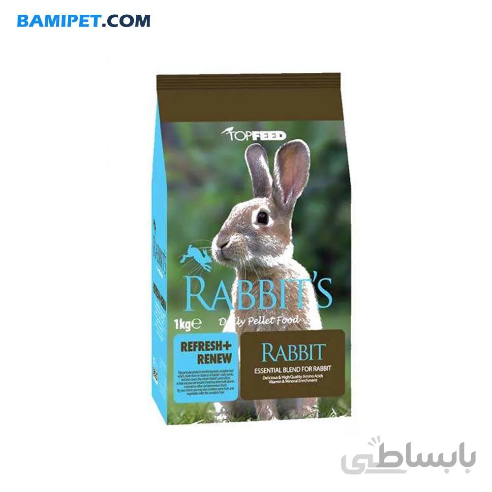 غذای خرگوش تاپ فید 1 کیلوگرم ا top feed rabbit food