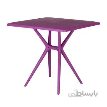 میز مربع بابل مدل تیکا