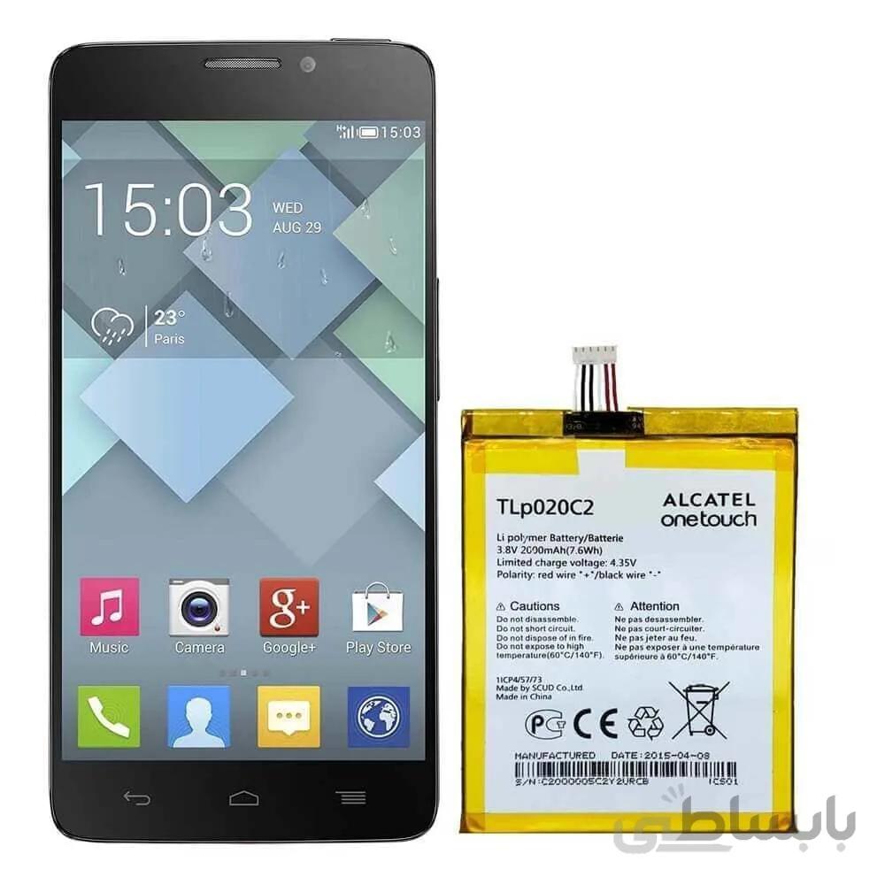 باتری گوشی آلکاتل Alcatel One Touch IDOL X 6040D با کد فنی TLp020C2