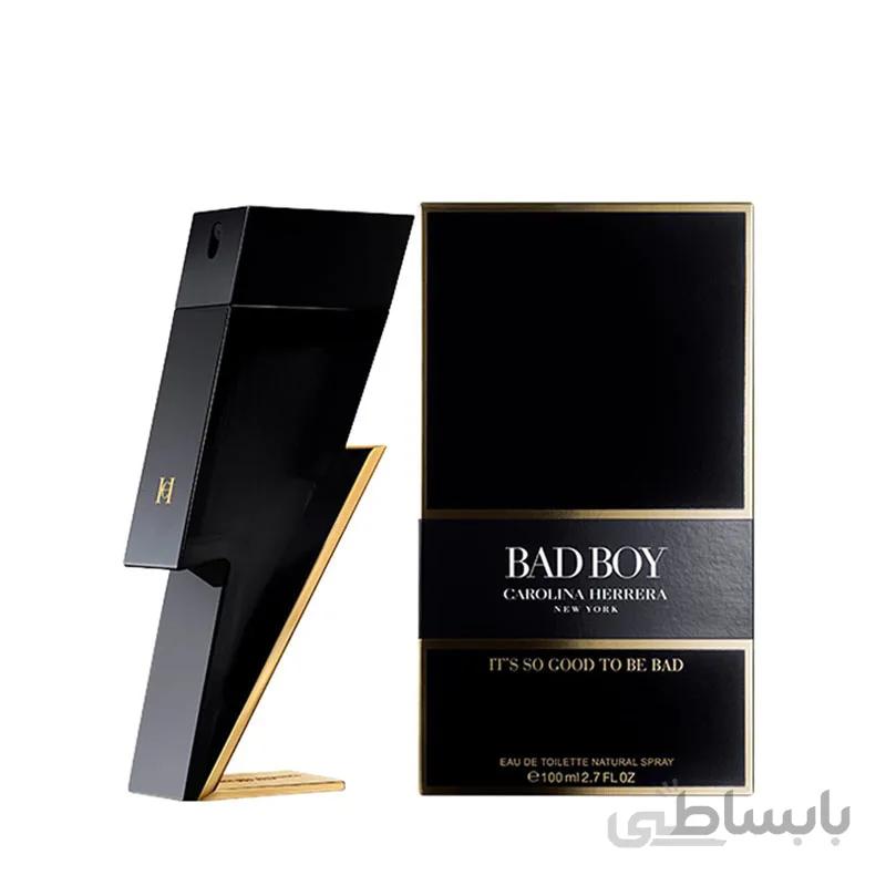 ادوتویلت مردانه کارولینا هررا مدل Bad Boy حجم 100 میلی لیتر ا Carolina Herrera Bad Boy Eau De Toilette For Men 100ml