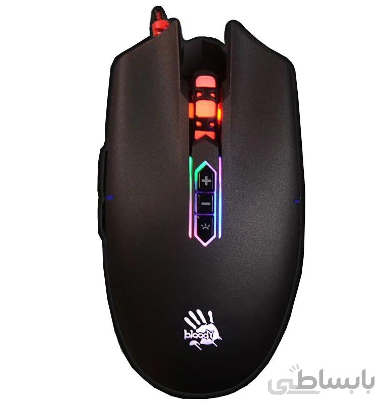 ماوس باسیم گیمینگ ای فورتک P80 Pro ا A4tech P80 Pro Wired Optical Mouse