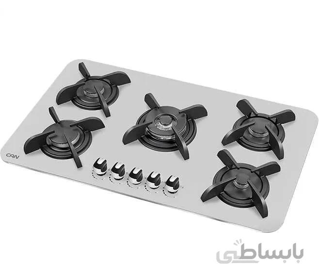 اجاق گاز صفحه ای شیشه ای کن مدل Pardyc-B ا Can Pardyc-B Glass Gas Hob