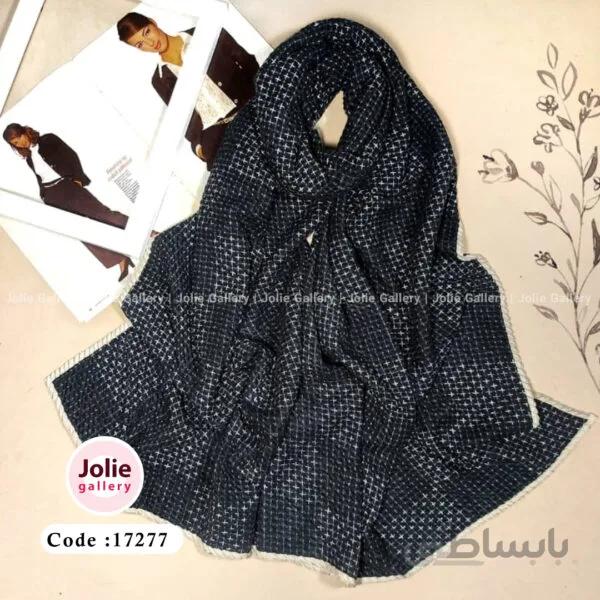 شال پلیسه نخی کد 17277
