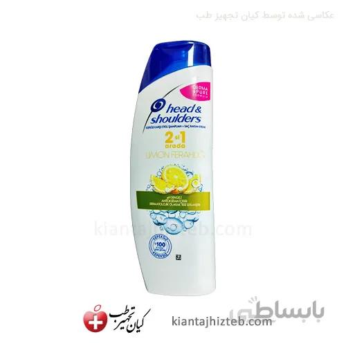 شامپو ضد شوره 2 در 1 head & shoulders لیمو 400 میل