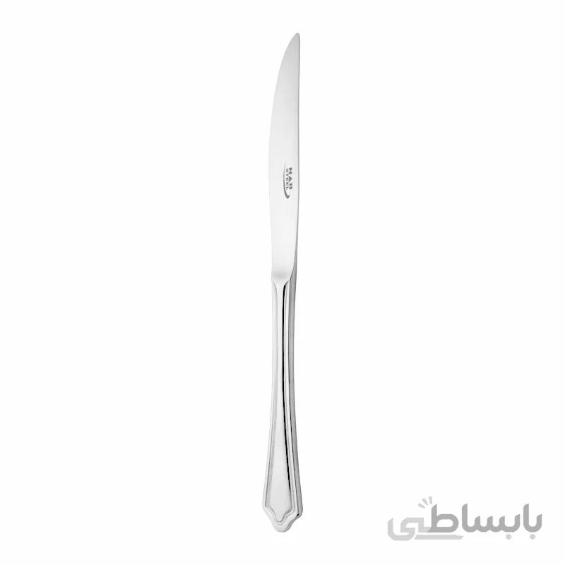 کارد استیک 6 نفره ناب استیل طرح ونیز استیل براق (6 پارچه) ا Nab-Steel Venice Steel Steak Knives 6 Pieces