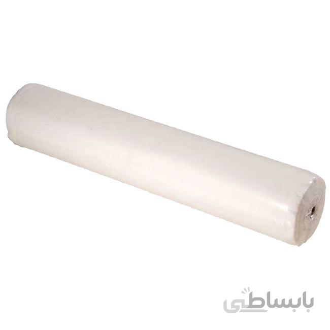 رول ملحفه سفید عرض 80 (30متری) 20 گرمی