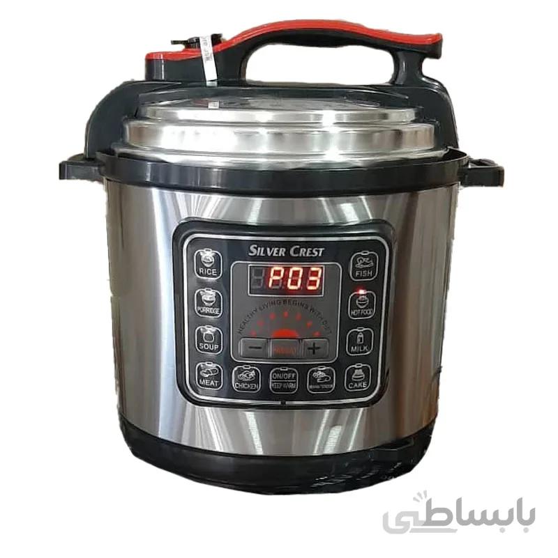 زودپز و پلوپز 10 کاره سیلور کرست اصل مدل MT-1003 ا Quick Cooker Silvercrest 1003