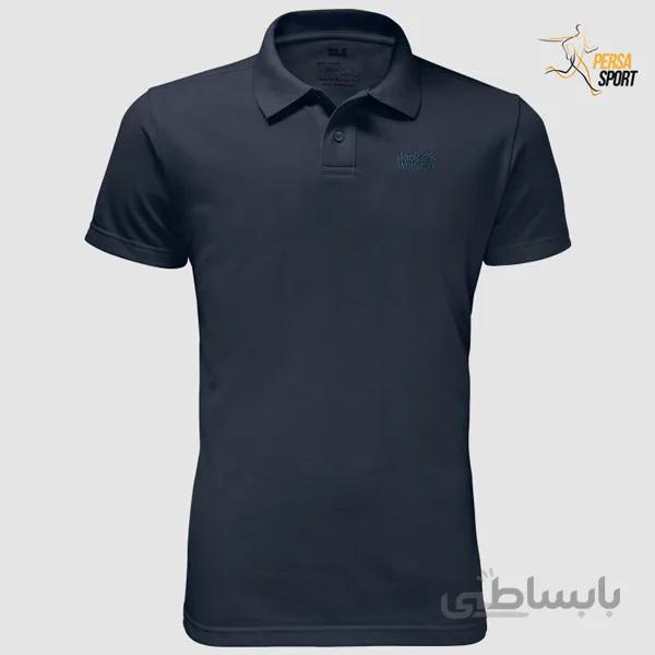 تیشرت جک ولفسکین PIQUE POLO MEN MD Blue