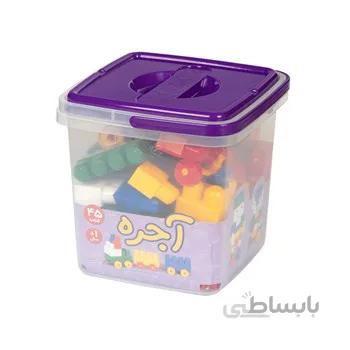ساختنی بلوک آجره 45 قطعه