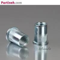 مهره پرچی گرد بدون لبه سایز M6 ا M6 Rivet Nut