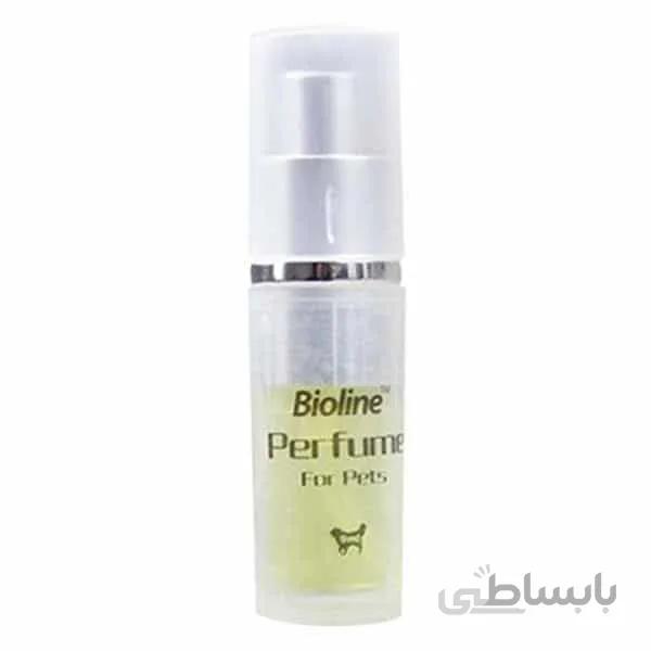 عطر آنتی باکتریال بایولاین مخصوص سگ و گربه با رایحه گلدن مموری 9 میلی لیتر