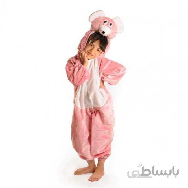 تن پوش حيوانات مدل موش صورتی