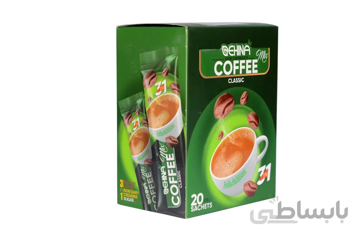 کافی میکس 3 در 1 بهینا ساشه 20 تایی-کارتن 10 تایی