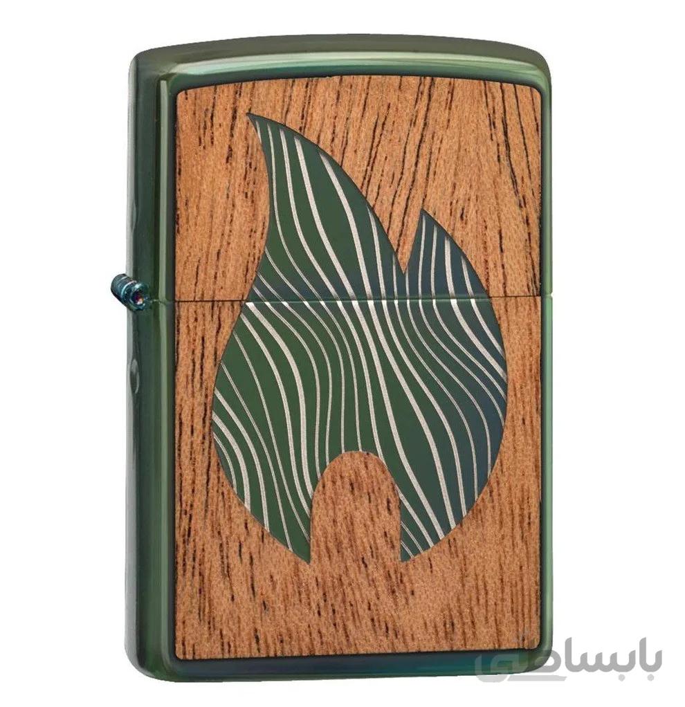 فندک زیپو مدل 49057 WOODCHUCK LARGE FLAME