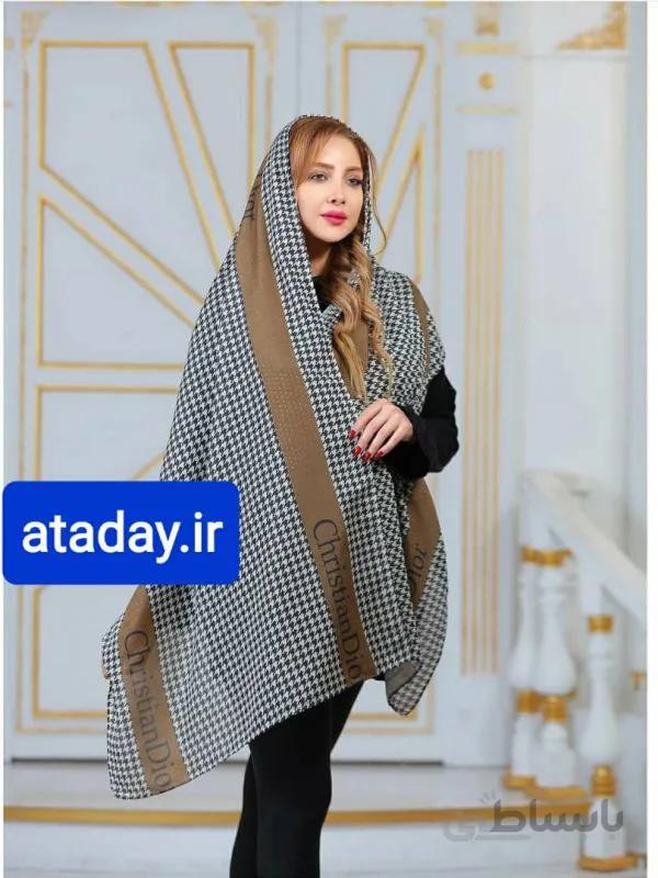 شال نخی زنانه مدل شیما