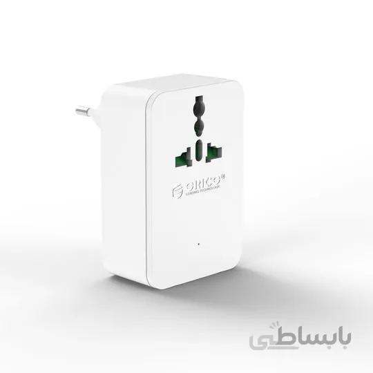شارژر دیواری به همراه 4 پورت USB و یک خروجی برق ORICO-S4U