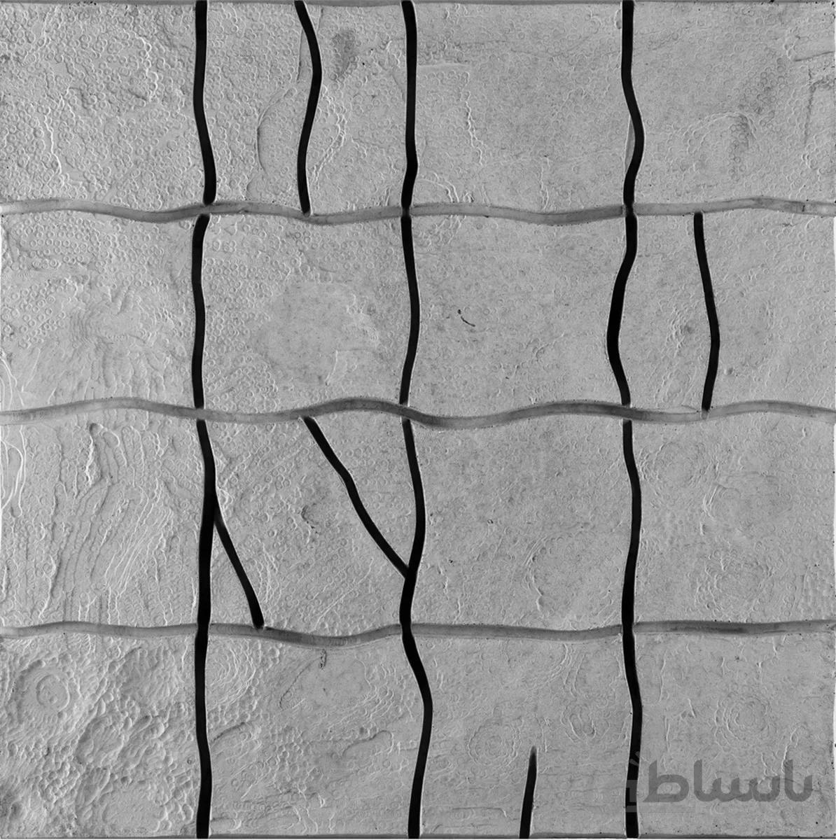 موزاییک محوطه سازی و پارکینگ F3