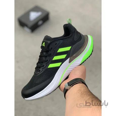 آدیداس آلفا مگما اصلی مردانه رانینگ و پیاده روی مشکی /فسفری ALPHAMAGMA SHOES