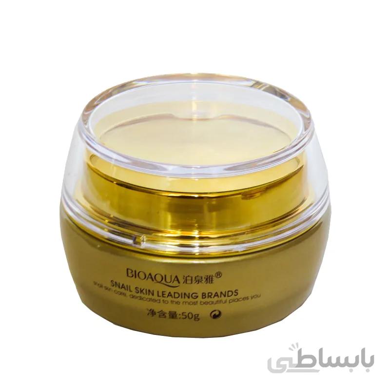 کرم آبرسان حلزون بیوآکوا BIOAQUA Snail Skin Leading Brands