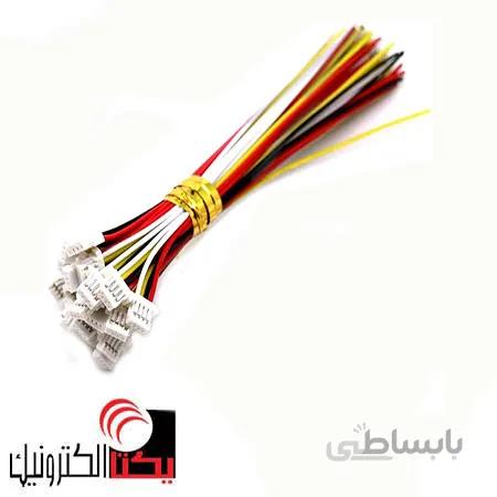 کانکتور SH ماده سیم دار 1 میلی متر 4 پین