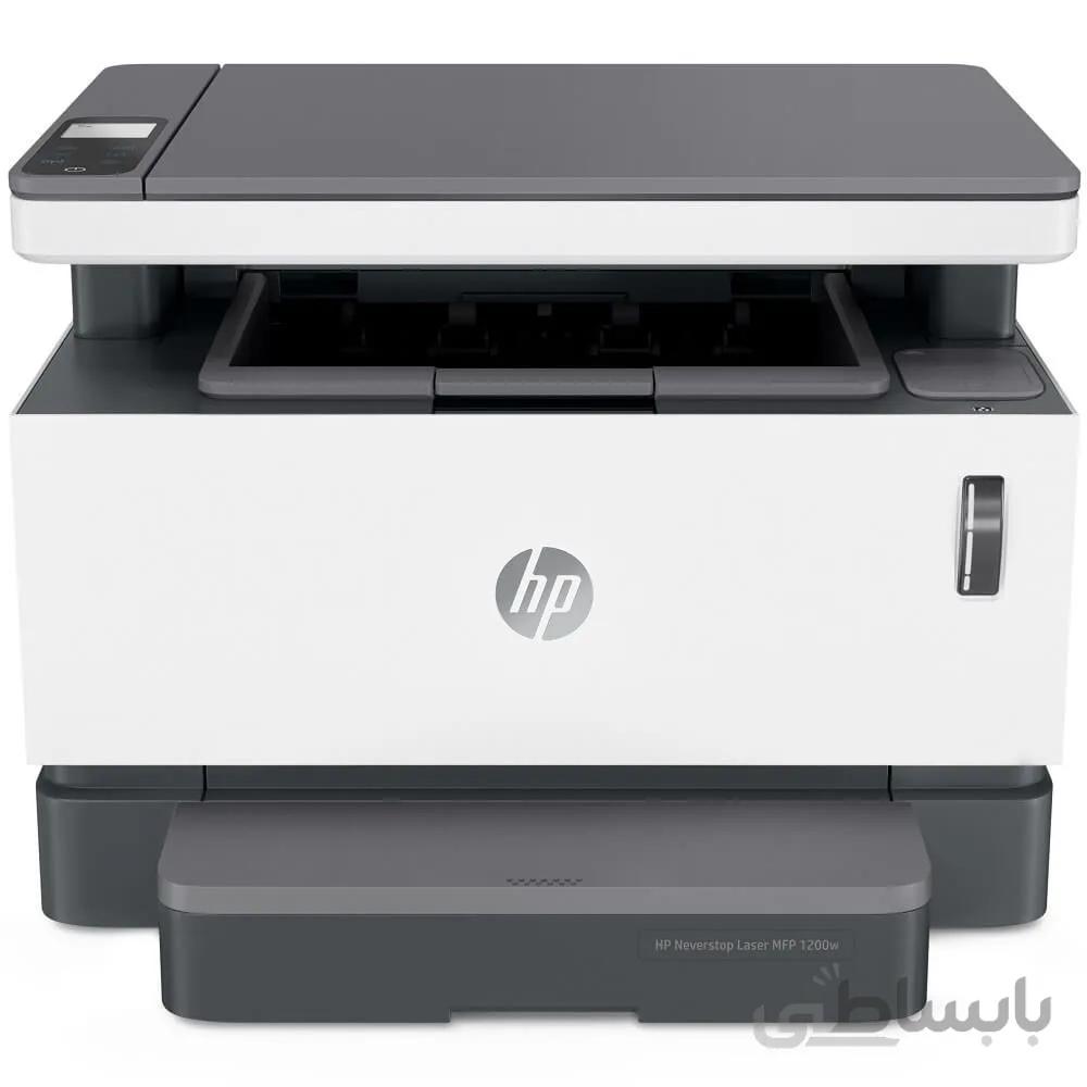 پرینتر لیزری اچ پی مدل Neverstop Laser MFP 1200W ا پرینتر لیزری اچ پی مدل Neverstop Laser MFP 1200W ساخت شرکت «اچپی» (hp) درواقع یکی از مدلهای پایه اما از نسل جدید پرینترهای این شرکت است