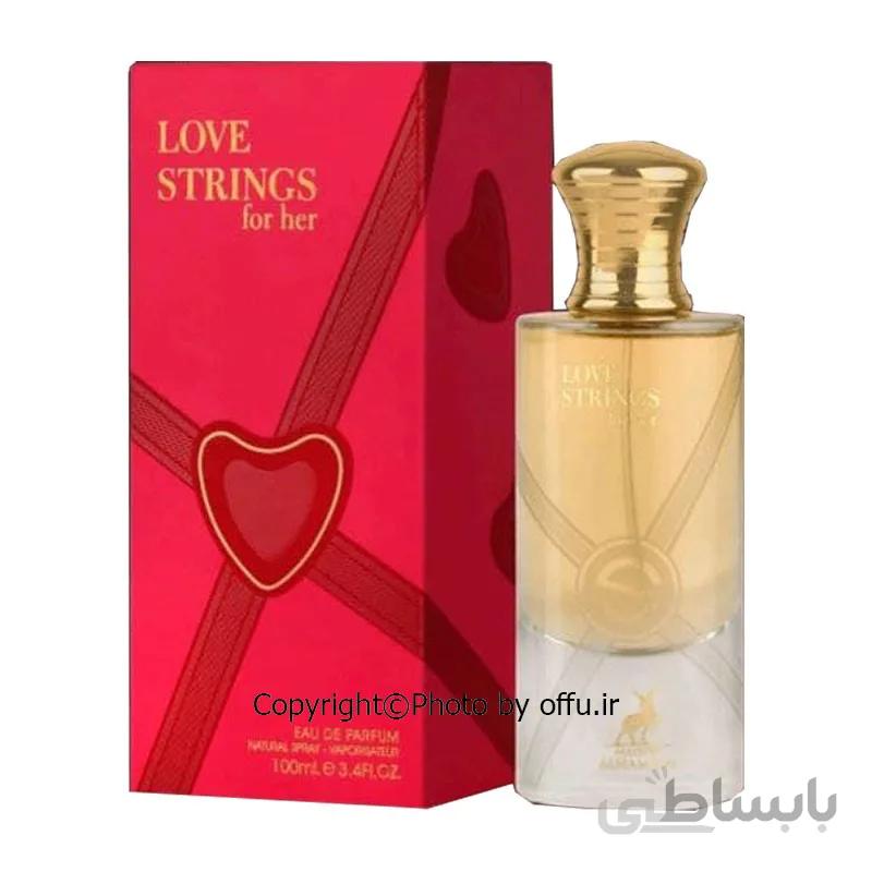 ادو پرفیوم زنانه الحمبرا مدل لاو استرینگز فور هر | ALHAMBRA LOVE Strings For Her