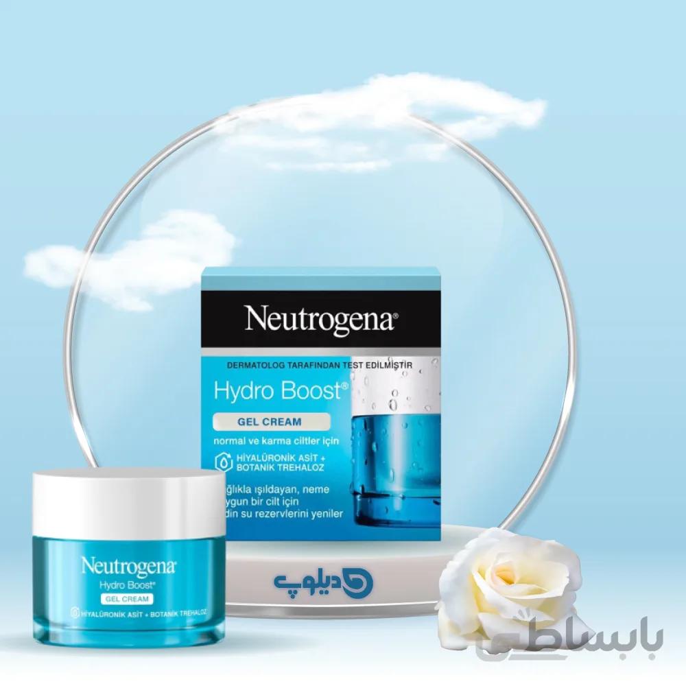 ژل کرم آبرسان نیتروژنا پوست معمولی تا خشک ا Neutrogena hydrating cream gel for normal to dry skin کد 259029