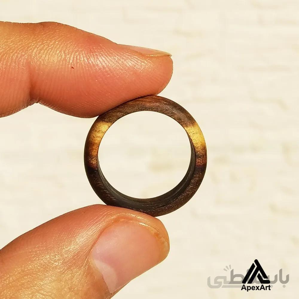 حلقه چوبی طرح آنا
