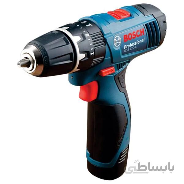 دريل شارژي 12 ولت،دو دور بوش مدل GSR 120-LI ا Bosch GSR 120-LI