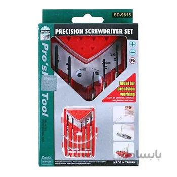 ست پیچ گوشتی ساعتی پروسکیت تایوان مدل ProsKit SD-9815