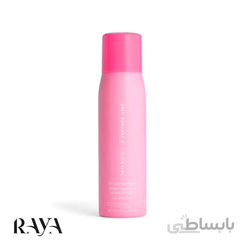 اسپری فیکس مورفی و جفری استار ا Morphe x Jeffree Star Set & Refresh Mist – Star berry Scent
