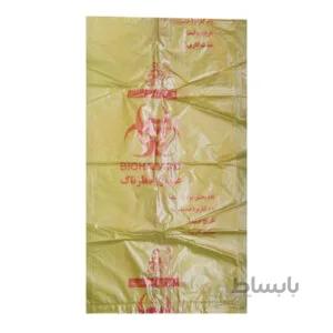کیسه زباله بیمارستانی ۳۷ درجه بکر ۵ کیلویی