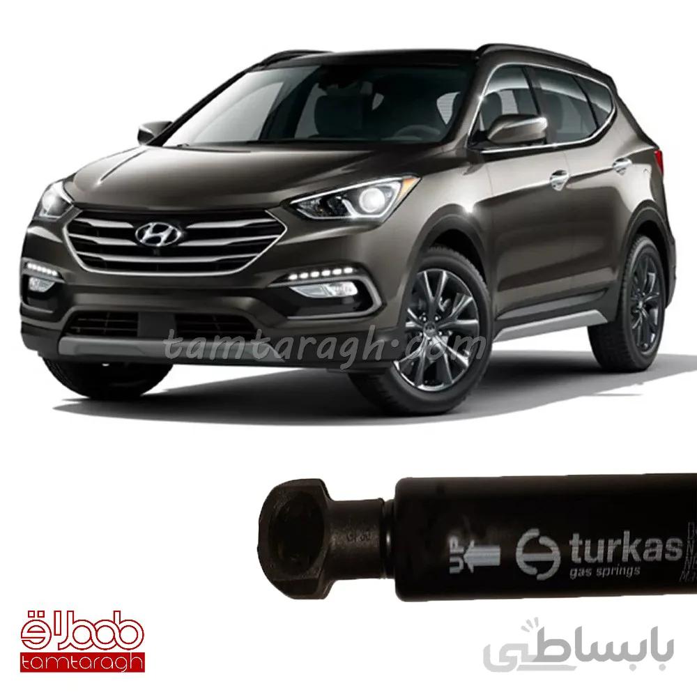 جک کاپوت هیوندای سانتافه ترک