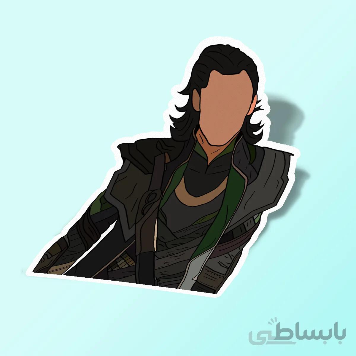 استیکر Loki Design