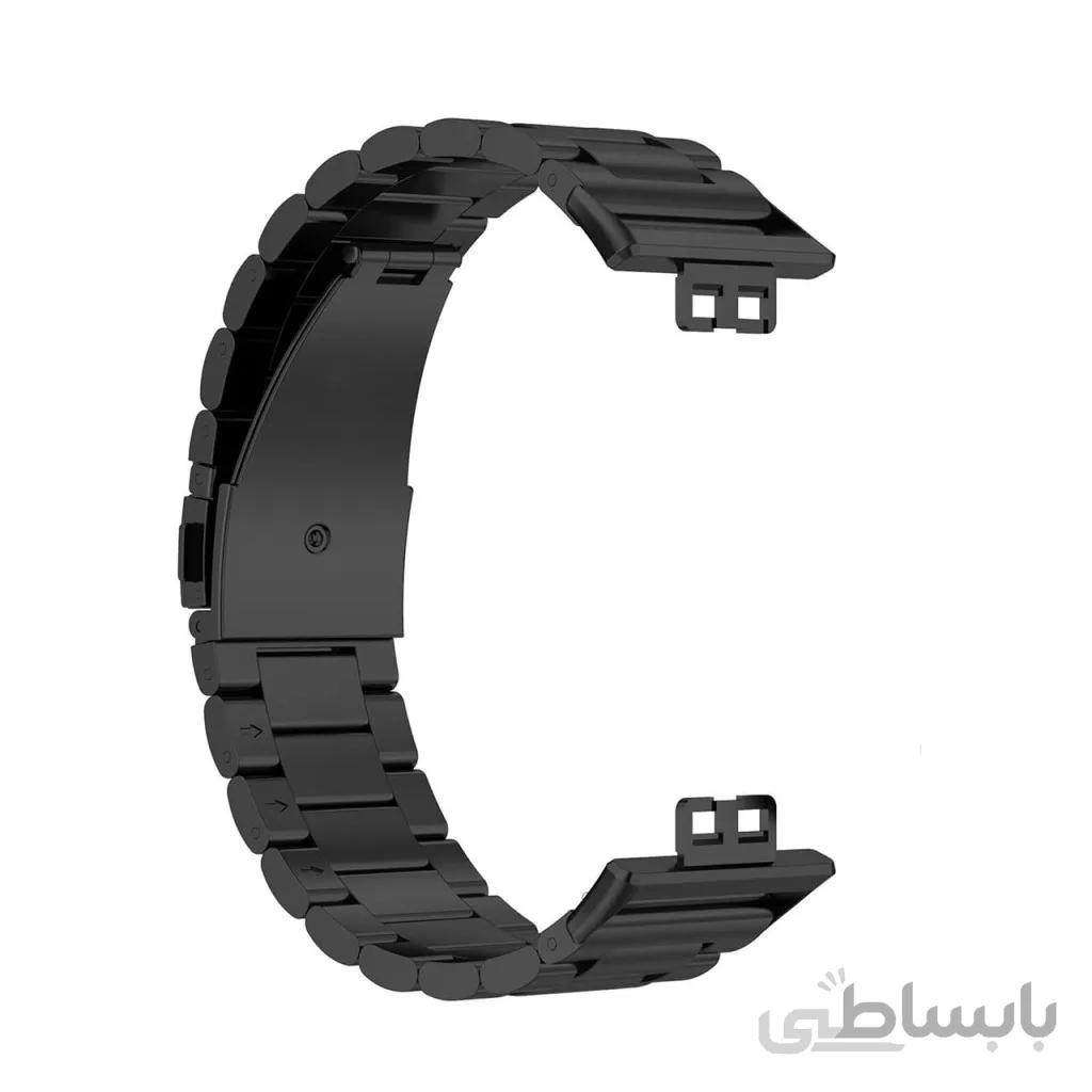 بند فلزی مدل Bead 3 مناسب برای ساعت هوشمند هوآوی Watch Fit