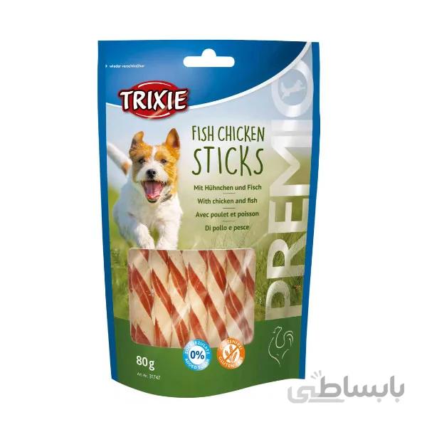 تشویقی سگ استیک مرغ و ماهی تریکسی – Trixie Fish Chicken Stick