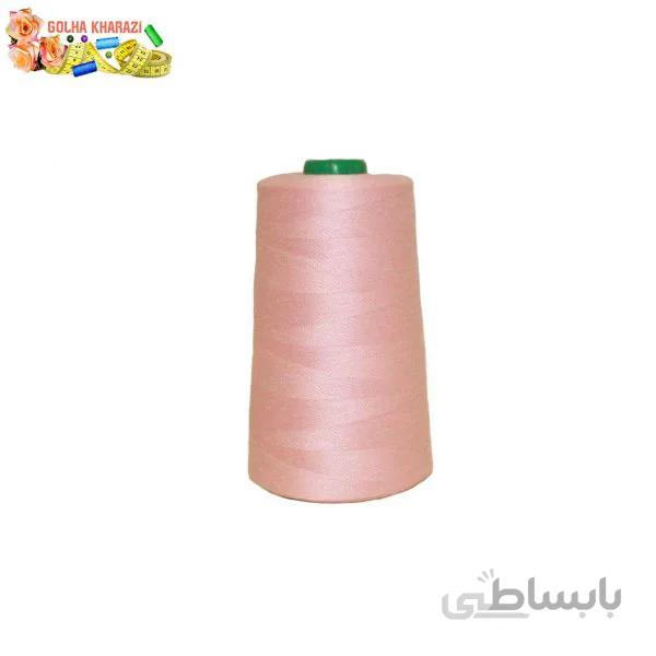 دوک نخ خیاطی صورتی کم رنگ کد 102