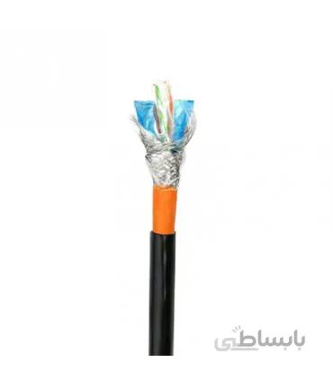 کابل Cat6 Outdoor مس نگزنس SFTP دو لایه روکش 305 متری تست چنل