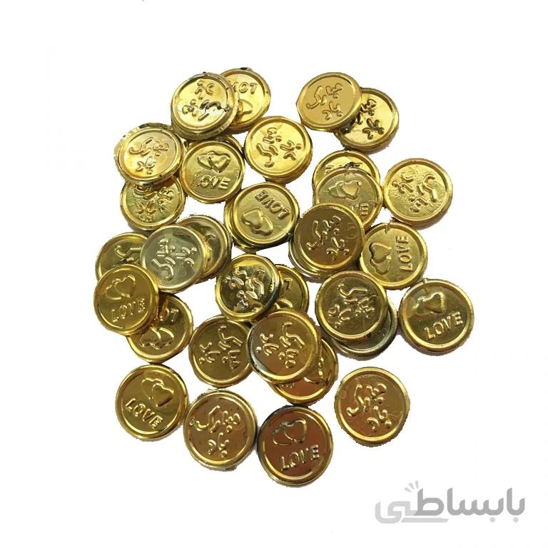 سکه مبارک باد بسته 100 عددی مدل STW01