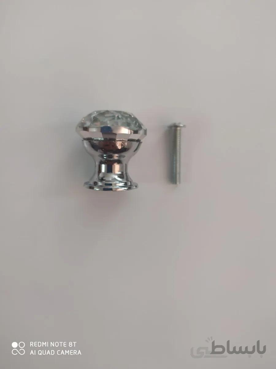 دسته ظرف نقره ای