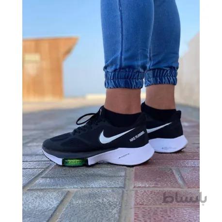 کتانی اورجینال نایک زوم ایکس وین فلو مشکی/سفید Nike Zoom Winflo 37x