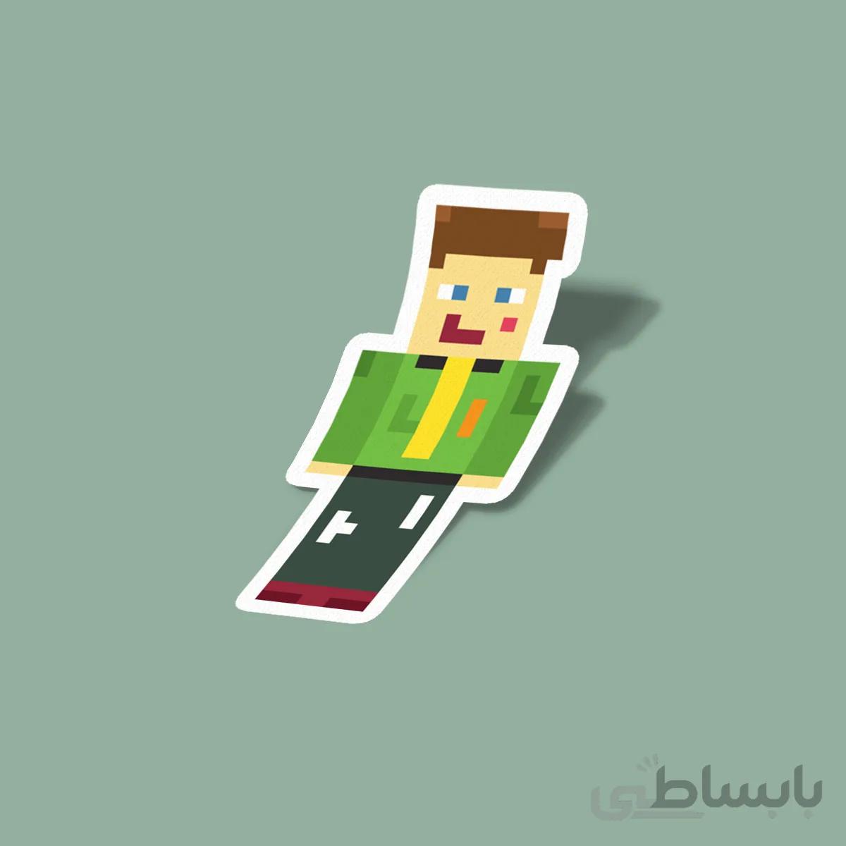 استیکر minecraft7