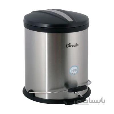 سطل زباله استیل 5 ليتر سركوله Circule