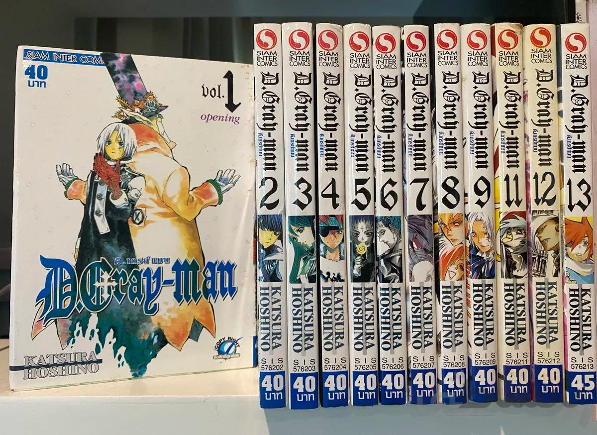 خرید مانگا D Gray Man دی گری من پسر خاکستری به زبان انگلیسی