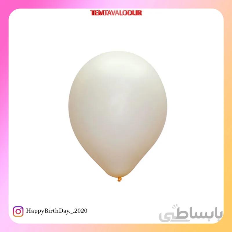 بادکنک پاستیلی کرم