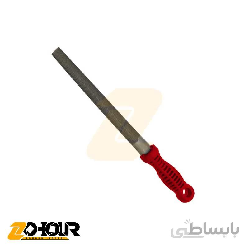سوهان مهندسی نیمگرد سایز 100 میلی متر ایران پتک مدل Iran Potk PB 40102